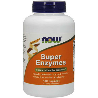 NOW Super Enzymes Caps 180c