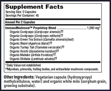 SFI Health Ther-Biotic ImmunoMushroom (Immunomax Capsules) 90vc