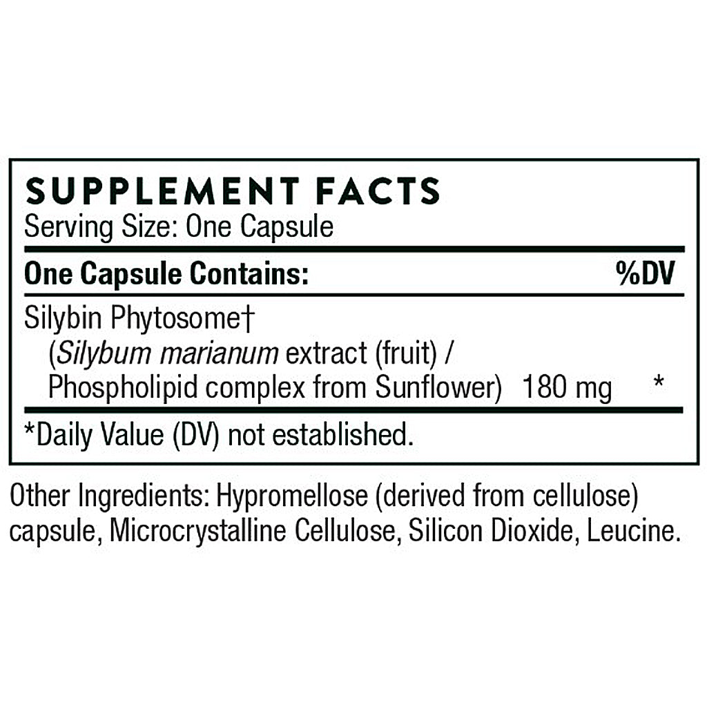 Thorne Milk thistle Phytosome 90c