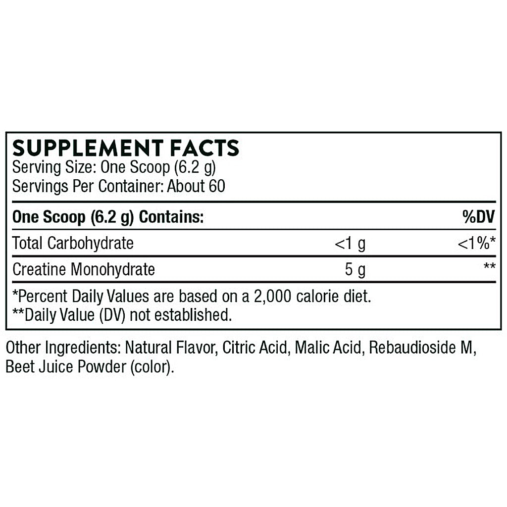 Thorne Creatine Strawberry (60 Servings) 13.1 oz