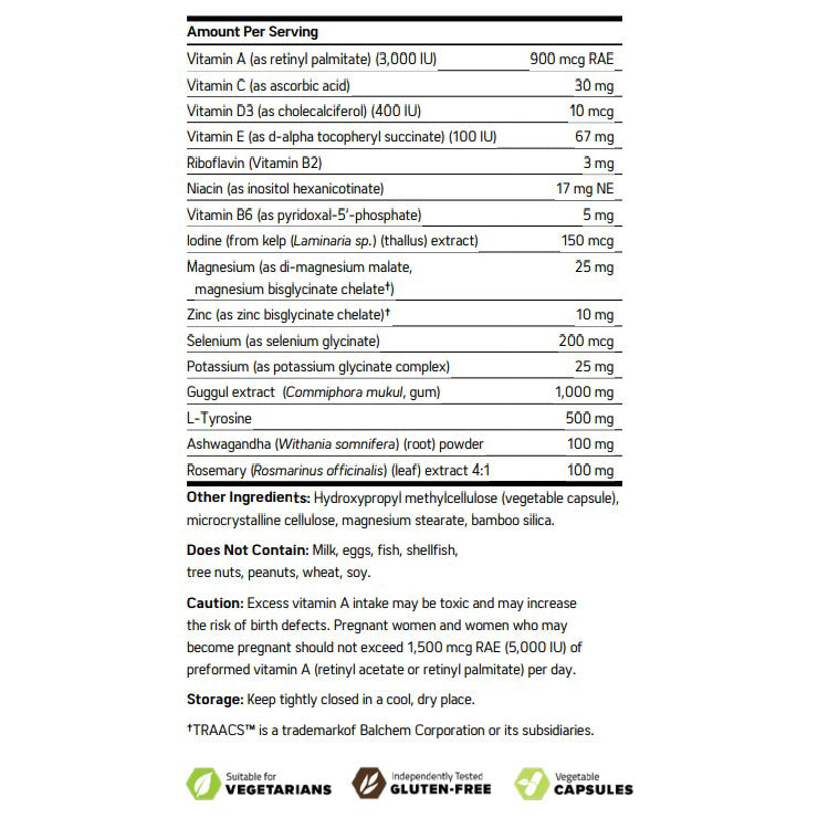 NuMedica ThyroMedica Plus 120c