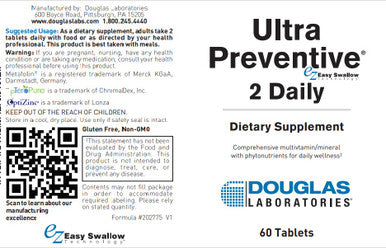Douglas Laboratories Ultra Preventive 2 Daily 60 Tablets