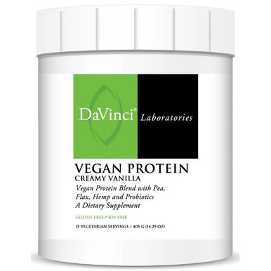DaVinci Laboratories Vegan Protein Creamy Vanilla 15 Servings