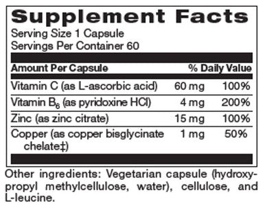 NeuroBiologix Zinc Plus 60c