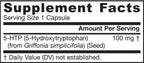 Jarrow Formulas 5-HTP 100mg 60vc