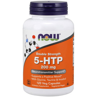 NOW 5-HTP 200 mg Double Strength 120vc