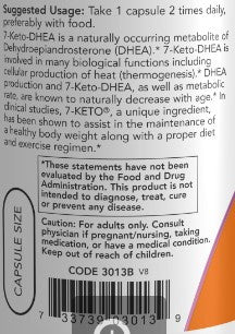 NOW 7-KETO 100 mg 60vc