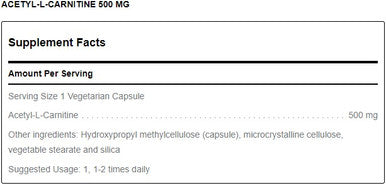 Douglas Laboratories Acetyl L Carnitine 120c