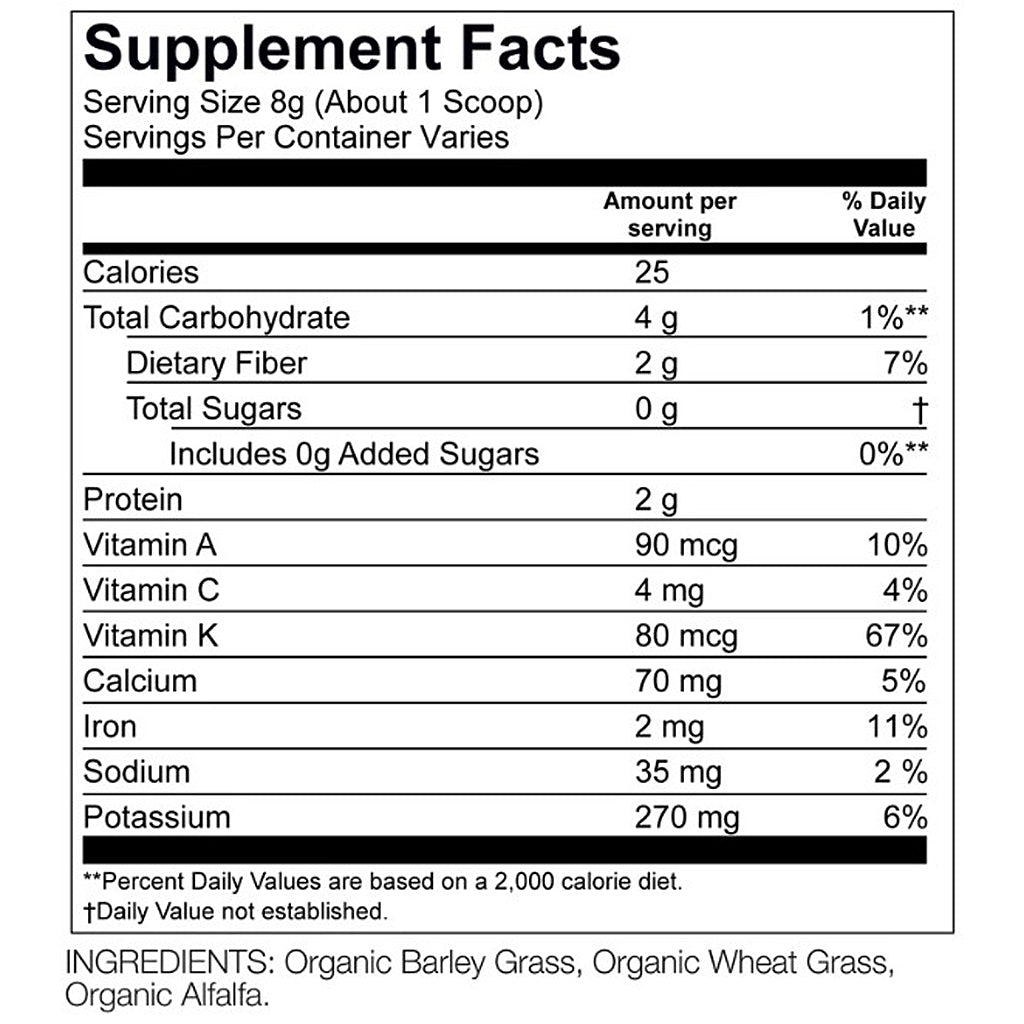Amazing Grass Amazing Trio 8.5 oz 30 servings