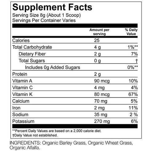 Amazing Grass Amazing Trio 8.5 oz 30 servings