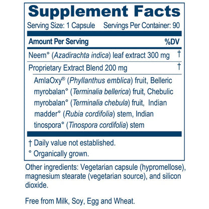 Ayush Herbs Neem Plus 90 vegetarian capsules