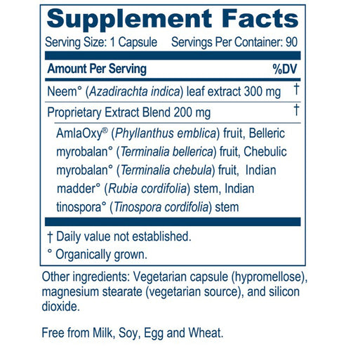Ayush Herbs Neem Plus 90 vegetarian capsules