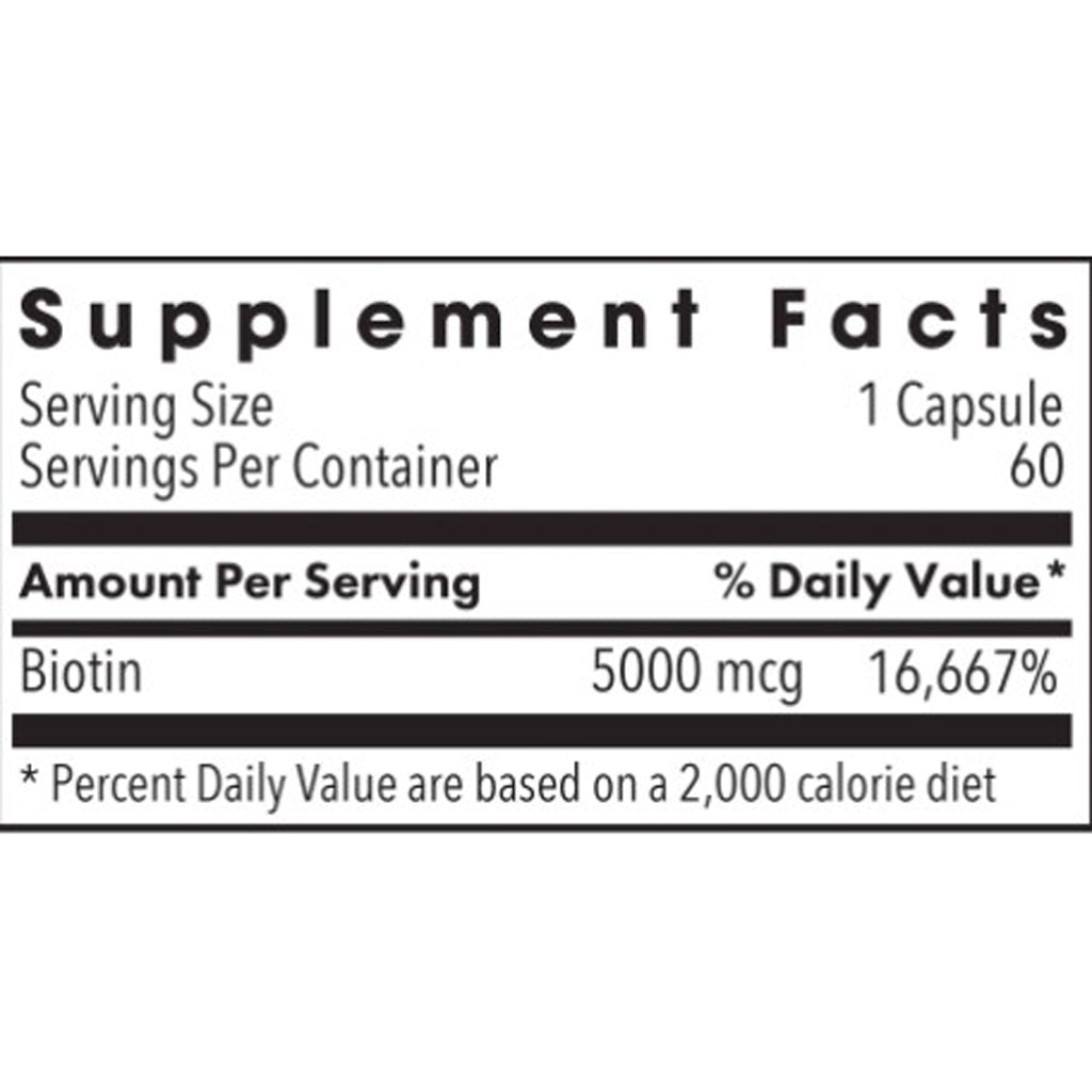 Allergy Research Group Biotin 5000 60c
