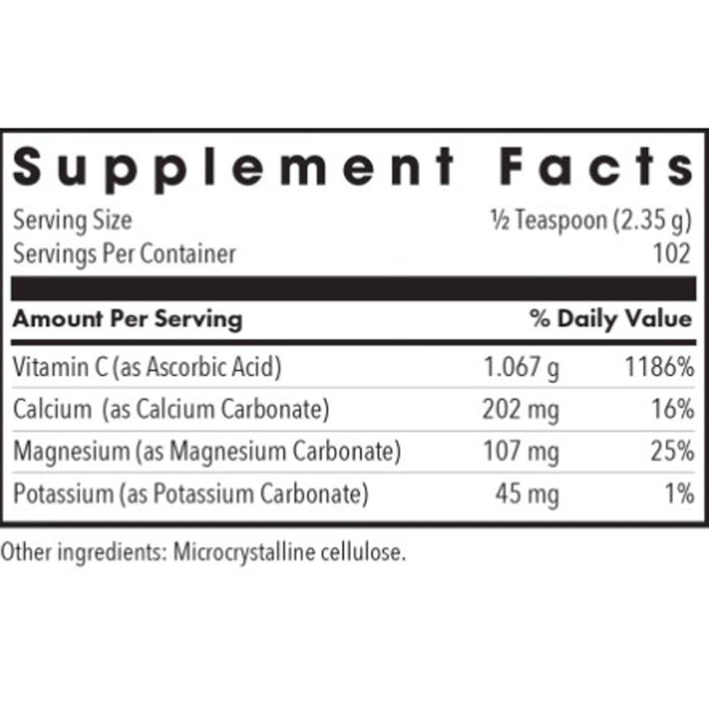 Allergy Research Group Buffered C Powder (corn source) 240grams