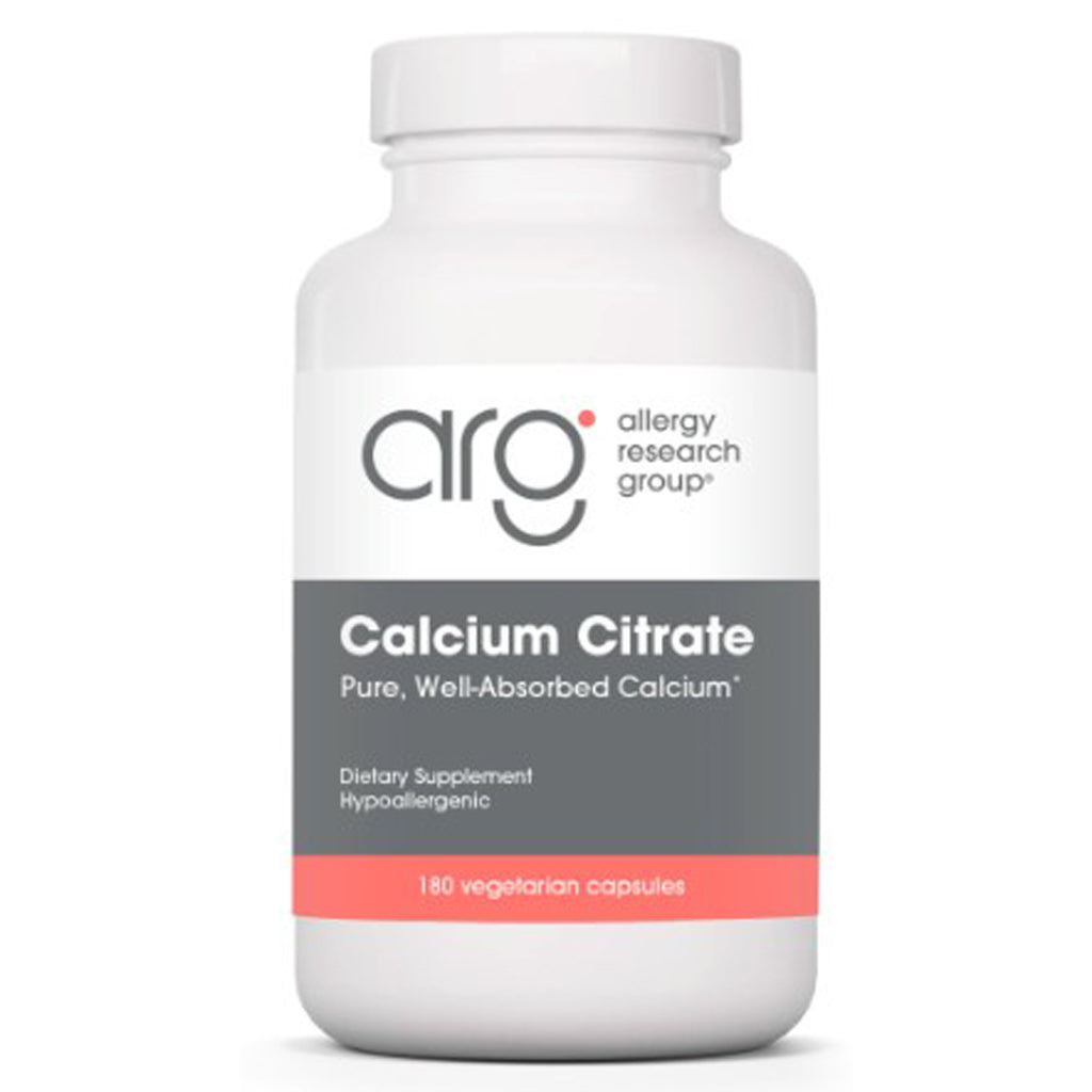 Allergy Research Group Calcium Citrate 150mg 180c