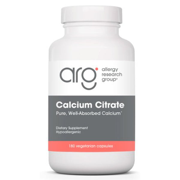 Allergy Research Group Calcium Citrate 150mg 180c