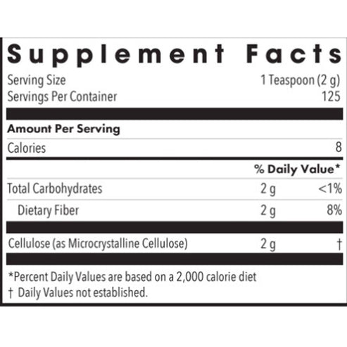 Allergy Research Group Cellulose Powder 250grams