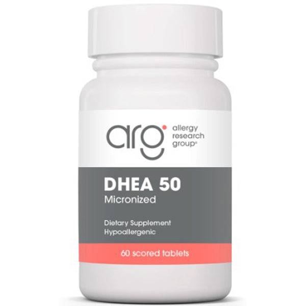 Allergy Research Group DHEA 50mg Micronized Lipid Matrix 60T