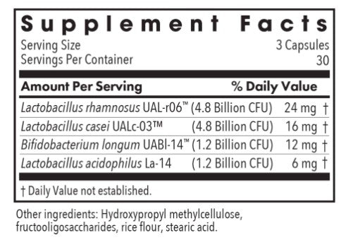 Allergy Research Group GI Flora 90c