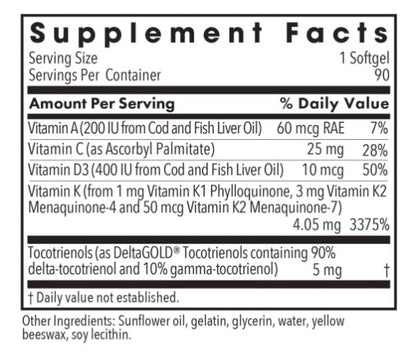 Allergy Research Group Full Spectrum Vitamin K 90sg
