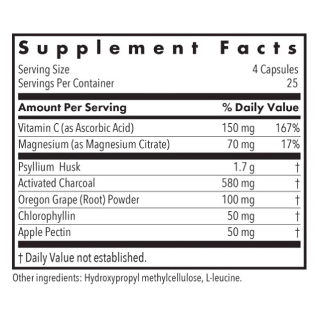 Allergy Research Group Gastro Cleanse w-Psyllium 100c