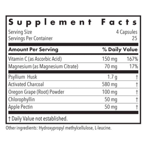 Allergy Research Group Gastro Cleanse w-Psyllium 100c