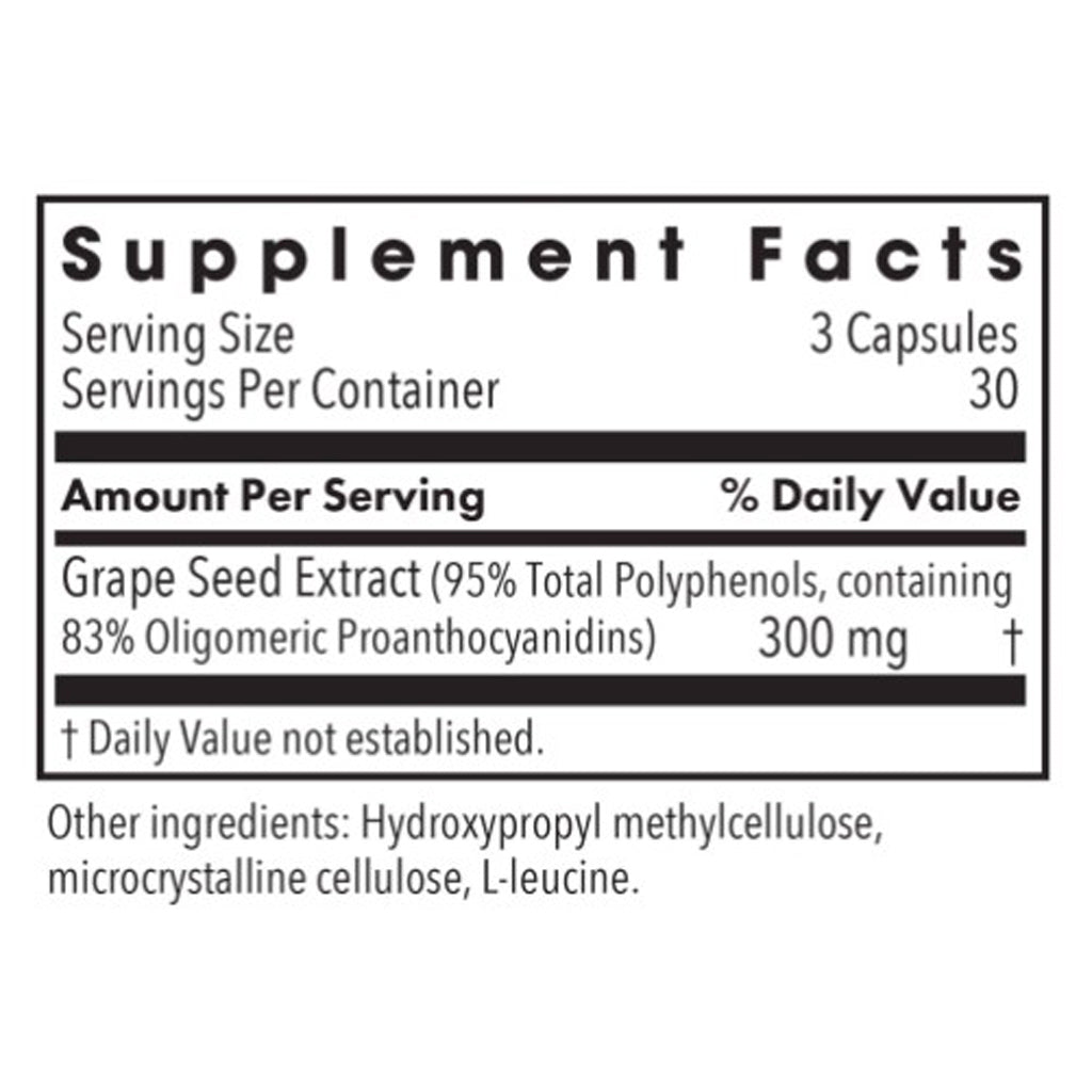 Allergy Research Group Grape Pips 90c