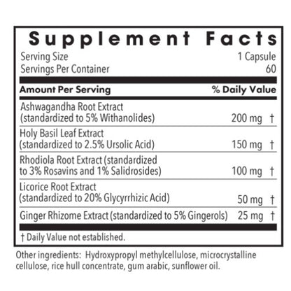 Allergy Research Group Herbal Adapt 60vc