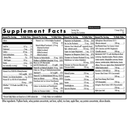 Allergy Research Group Wholly Immune Powder 900grams