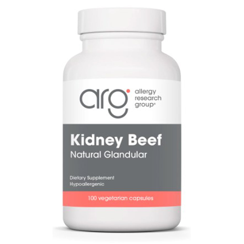 Allergy Research Group Kidney Beef Natural Glandular 100c