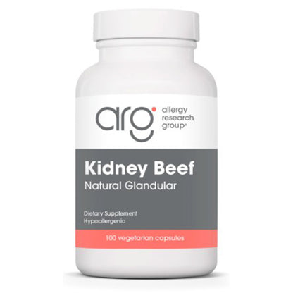 Allergy Research Group Kidney Beef Natural Glandular 100c