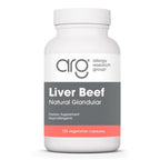 Allergy Research Group Liver Beef Natural Glandular 500mg 125c