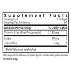 Allergy Research Group Lutein 60sg