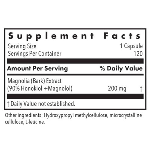 Allergy Research Group Magnolia Extract 120c