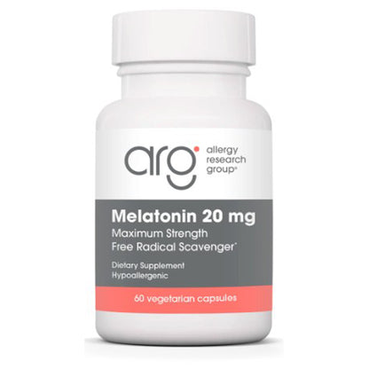 Allergy Research Group Melatonin 20mg 60c