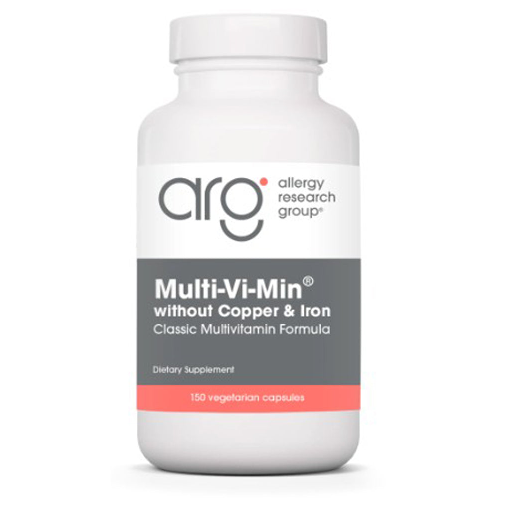 Allergy Research Group Multi-Vi-Min without Copper & Iron 150c