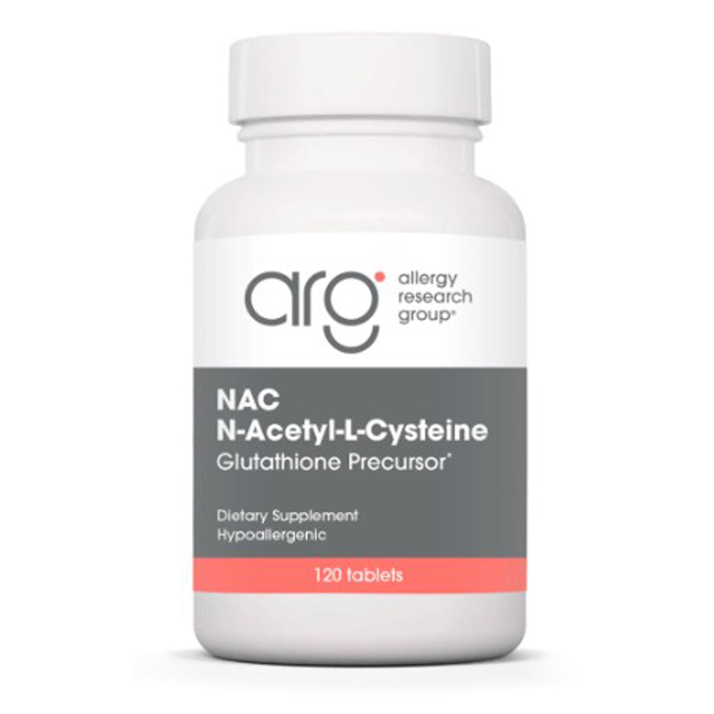 Allergy Research Group NAC N-Acetyl-L-Cysteine 120T