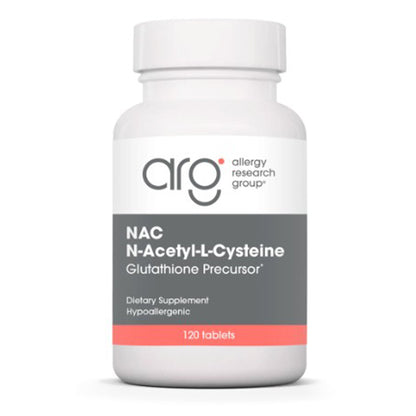 Allergy Research Group NAC N-Acetyl-L-Cysteine 120T