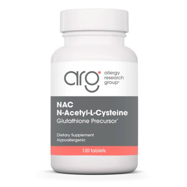 Allergy Research Group NAC N-Acetyl-L-Cysteine 120T