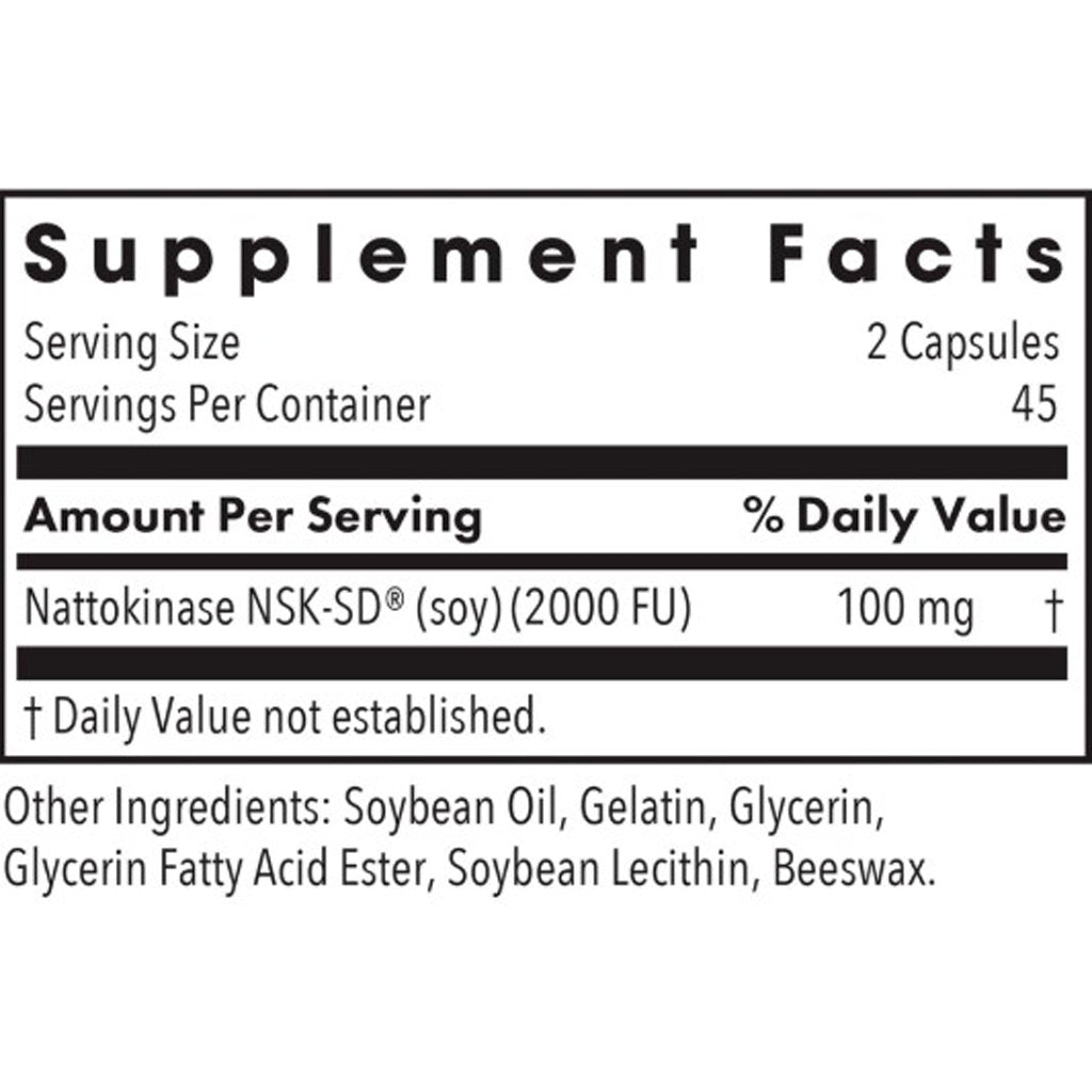 Allergy Research Group Nattokinase 50mg 90c
