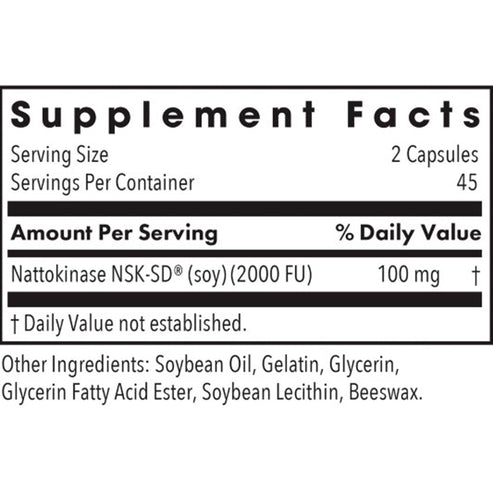 Allergy Research Group Nattokinase 50mg 90c