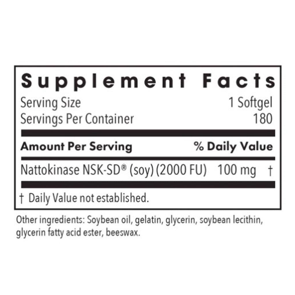 Allergy Research Group Nattokinase 100mg 180sg