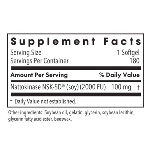 Allergy Research Group Nattokinase 100mg 180sg