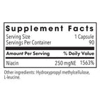 Allergy Research Group Niacin Vitamin B3 90c