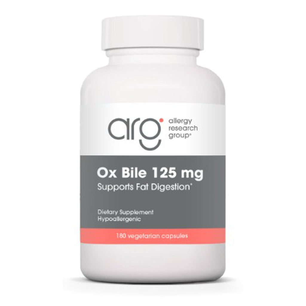 Allergy Research Group Ox Bile 125mg 180c