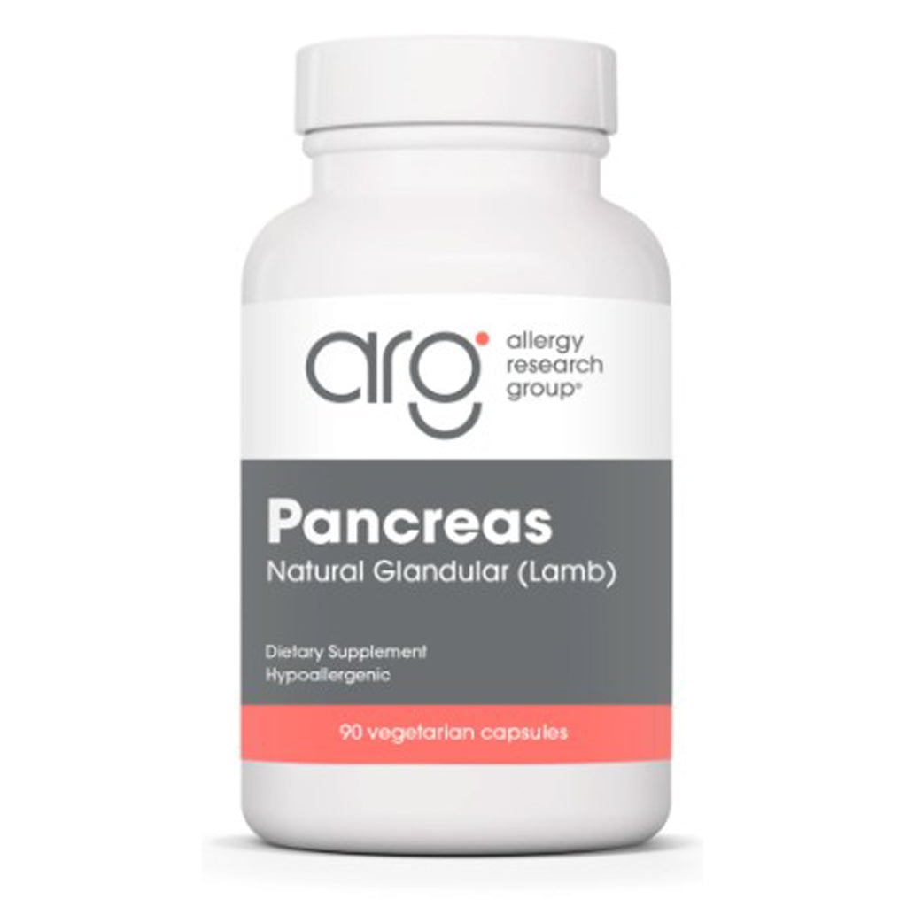 Allergy Research Group Pancreas Lamb Natural Glandular 90c