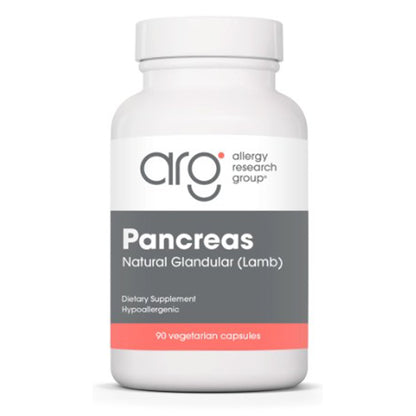 Allergy Research Group Pancreas Lamb Natural Glandular 90c