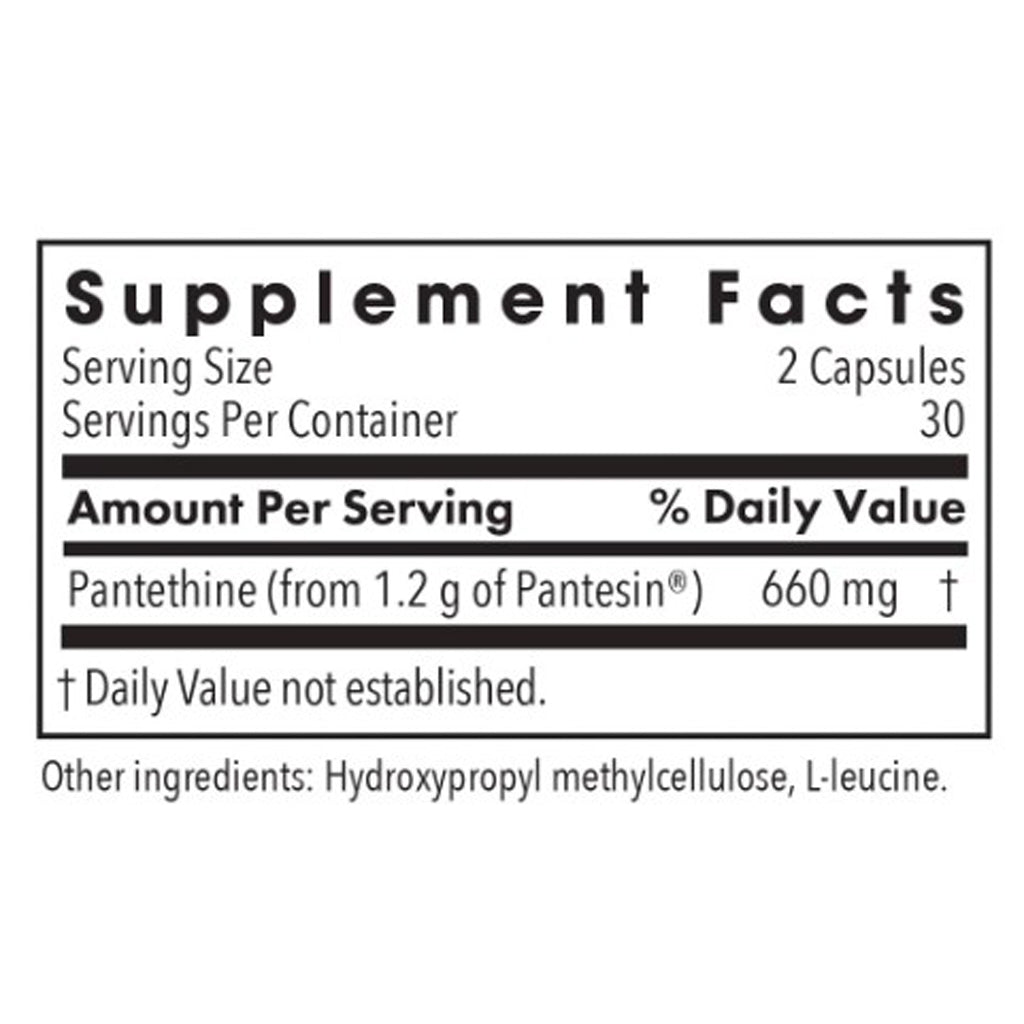 Allergy Research Group Pantethine 60c