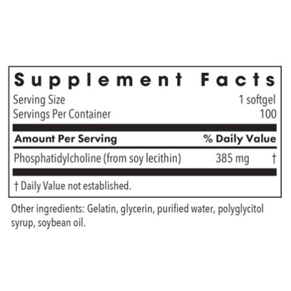 Allergy Research Group Phosphatidyl choline 100sg