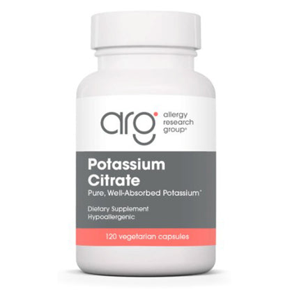 Allergy Research Group Potassium Citrate 99mg 120c